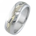 Gold and Shakudo Twist Mokume