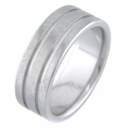 Two Grooves with Rough Scratch