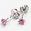 Flowers Pink w/ Studs