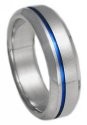 Blue Titanium Ring B25
