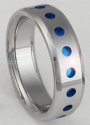 Blue Titanium Ring B30