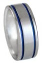 Blue Titanium Ring B5