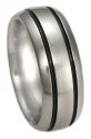 Black Titanium Ring BK10