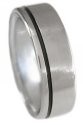 Black Titanium Ring BK2