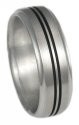 Black Titanium Ring BK20
