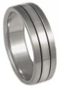 Black Titanium Ring BK30