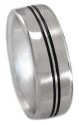 Black Titanium Ring BK9