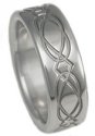 Titanium Celtic Ring CK1