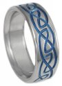 Titanium Celtic Ring CK10