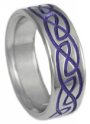 Titanium Celtic Ring CK11