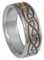 Titanium Celtic Ring CK12