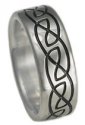 Titanium Celtic Ring CK14