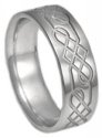 Titanium Celtic Ring CK15