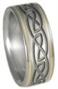 Titanium Celtic Ring CK21
