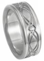 Titanium Celtic Ring CK22