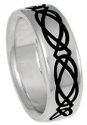 Titanium Celtic Ring CK3
