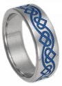 Titanium Celtic Ring CK35a