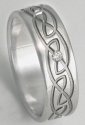 Titanium Celtic Ring CK39