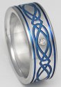 Titanium Celtic Ring CK41