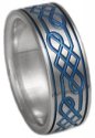 Titanium Celtic Ring CK55