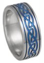Titanium Celtic Ring CK56
