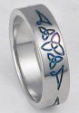 Titanium Celtic Ring CK58