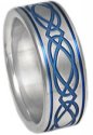Titanium Celtic Ring CK6