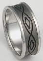 Titanium Celtic Ring CK60