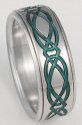Titanium Celtic Ring CK64