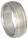 Titanium Gold Ring G11