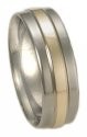 Titanium Gold Ring G5
