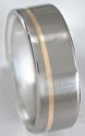 Titanium Gold Ring G6