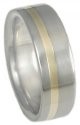 Titanium Gold Ring G9