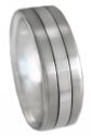 Titanium Platinum Ring P12