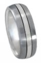 Titanium Platinum Ring P13