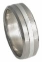 Titanium Platinum Ring P15