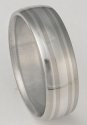 Titanium Platinum Ring P20