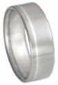 Titanium Platinum Ring P6