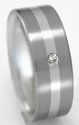 Titanium Diamond Ring S23
