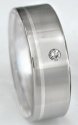 Titanium Diamond Ring S26