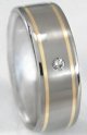 Titanium Diamond Ring S31